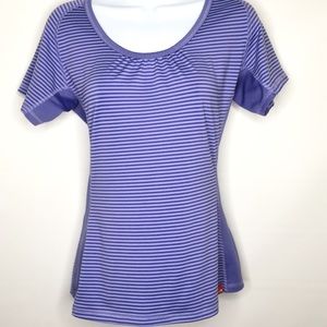 North Face Vaporwick Colorblock Scoop Shirt Small